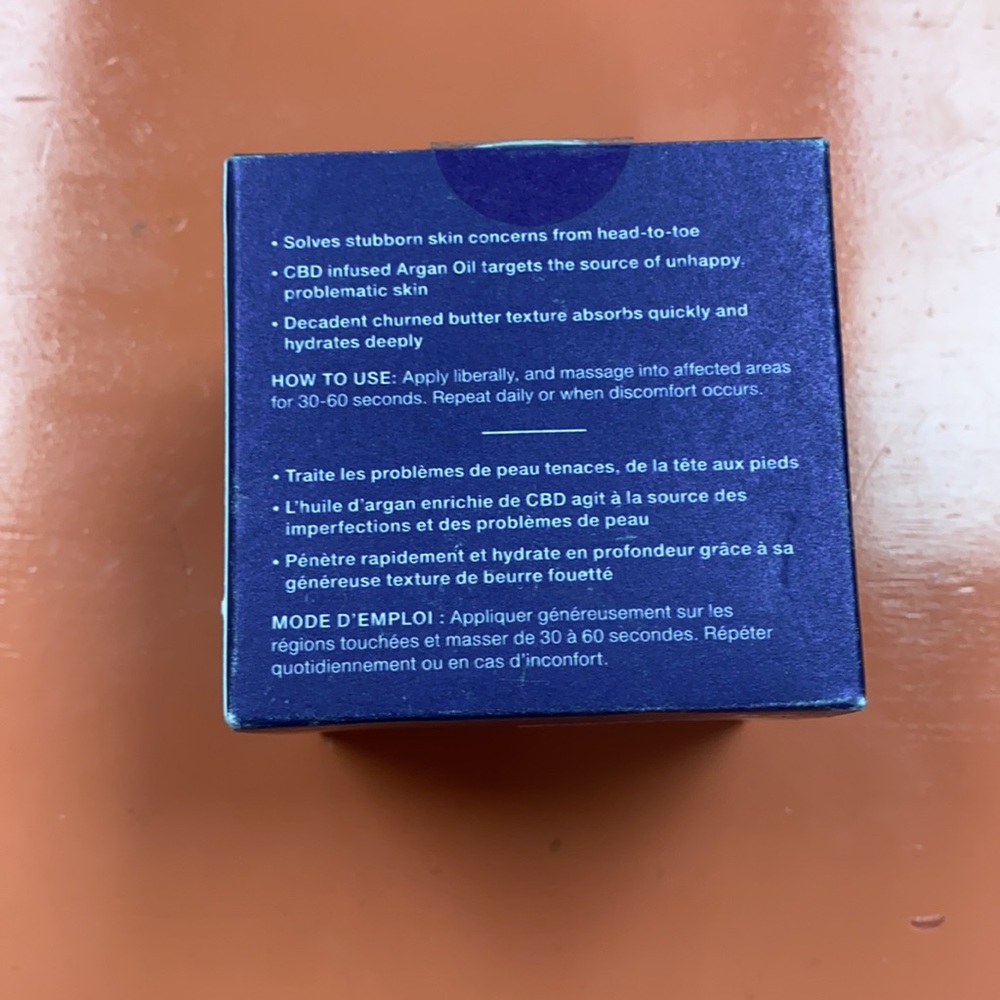 JOSIE MARAN Skin Dope Body Butter Aragon Oil + 100mg NEW in Box - Picture 5 of 7